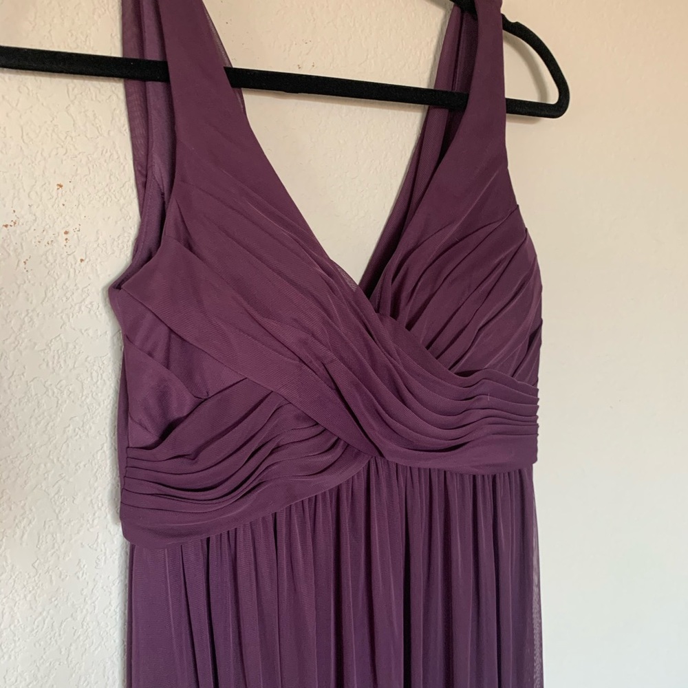 David’s Bridal Purple Bridesmaid dress